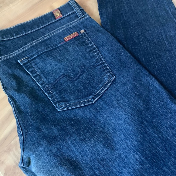 5-Pocket Straight Leg Jeans: 7 For All Mankind - Picture 10 of 14